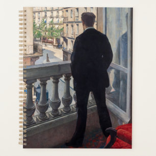 Gustave Caillebotte - Junger Mann an seinem Fenste Planer