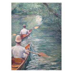 Gustave Caillebotte - Kanus auf der Yerres Tischdecke