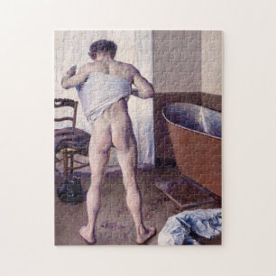 Gustave Caillebotte - Mann beim Baden