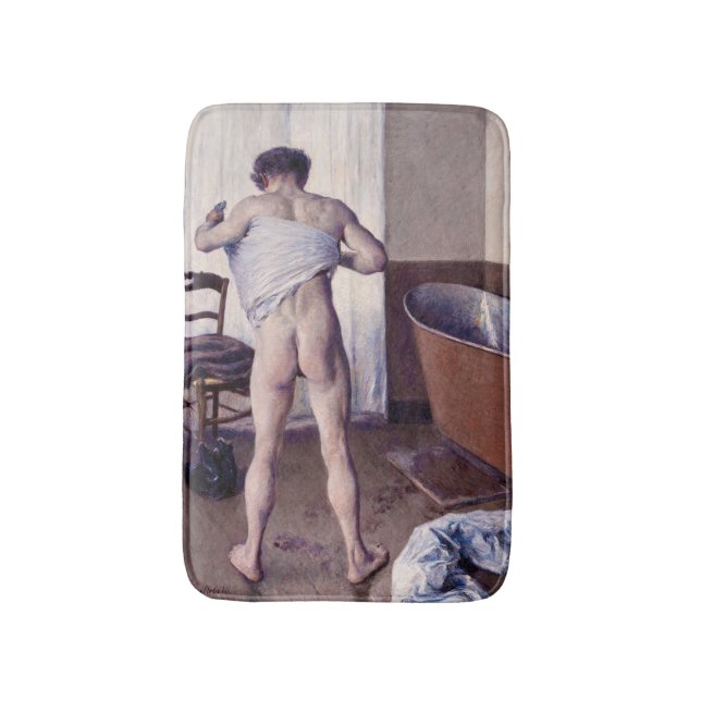 Gustave Caillebotte - Mann in seinem Bad Badematte (Vorderseite Vertikal)