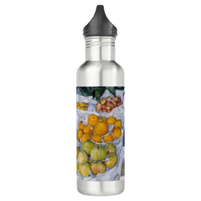 Gustave Caillebotte - Obst auf einem Stand dargest Edelstahlflasche (Links)