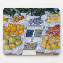 Gustave Caillebotte - Obst auf einem Stand dargest Mousepad