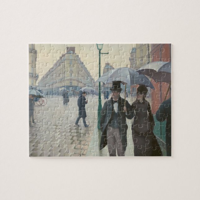 Gustave Caillebotte - Paris Street; Rainy Day (Horizontal)