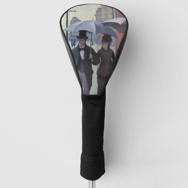 Gustave Caillebotte - Paris Street; Rainy Day Golf Headcover (Vorderseite)