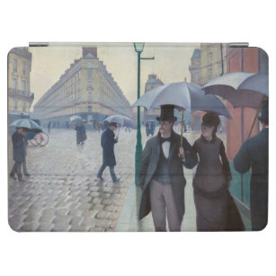 Gustave Caillebotte - Paris Street; Rainy Day iPad Air Hülle