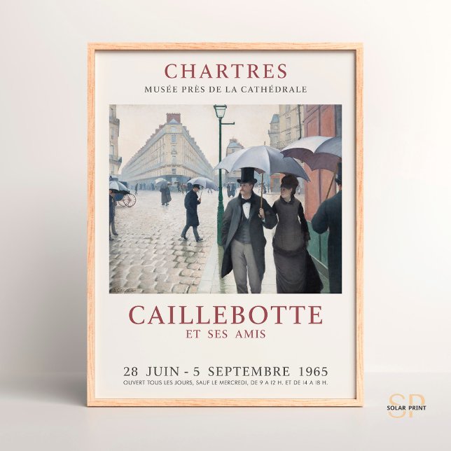 Gustave Caillebotte Paris Street Rainy Day Poster (Von Creator hochgeladen)