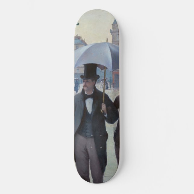 Gustave Caillebotte - Paris Street; Rainy Day Skateboard (Vorderseite)