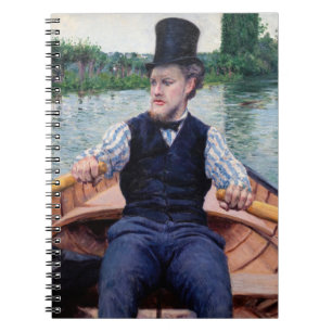 Gustave Caillebotte - Party für Boote Notizblock