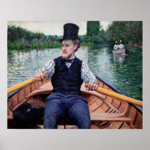 Gustave Caillebotte - Party für Boote Poster