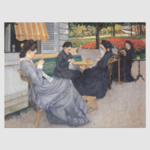 Gustave Caillebotte - Porträts im Grünen Seidenpapier