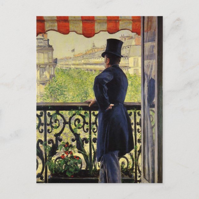 Gustave Caillebotte Postkarte (Vorderseite)