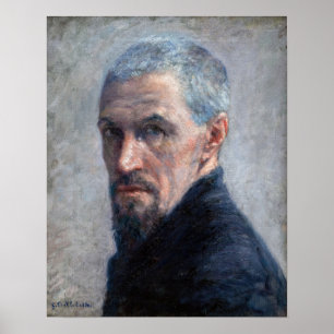 Gustave Caillebotte - Selbstporträt Poster