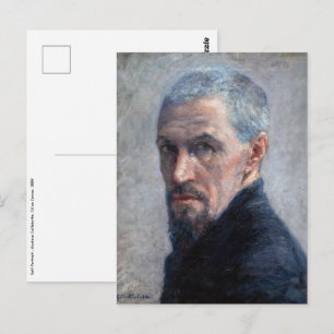 Gustave Caillebotte - Selbstporträt Postkarte