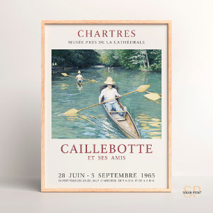 Gustave Caillebotte Skiffs on Yerres Poster
