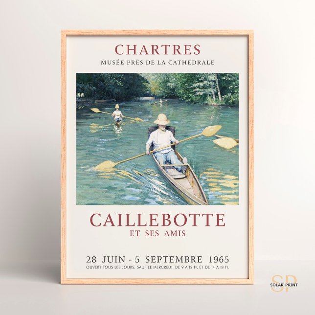 Gustave Caillebotte Skiffs on Yerres Poster (Von Creator hochgeladen)