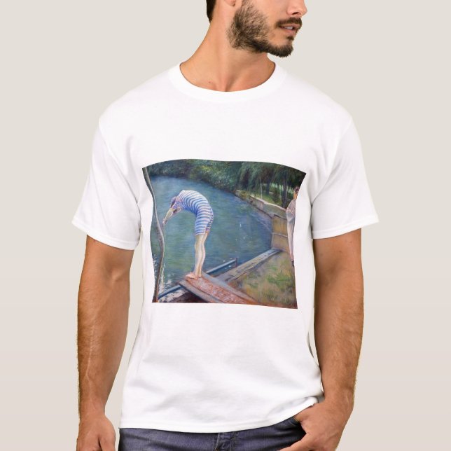 Gustave Caillebotte - The Bather / The Diver T-Shirt (Vorderseite)