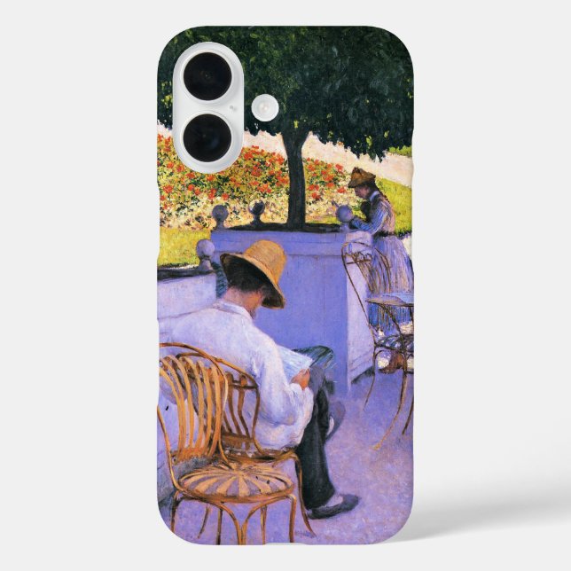 Gustave Caillebotte - The Orange Trees iPhone 16 Hülle (Rückseite)