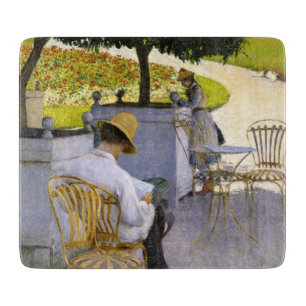 Gustave Caillebotte - The Orange Trees Schneidebrett