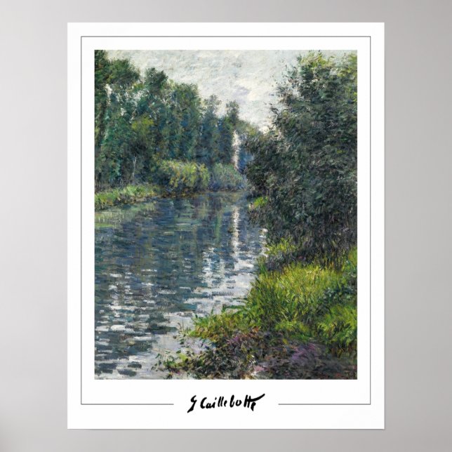Gustave Caillebotte Zedign Art Poster #138 (Vorne)