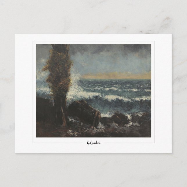 Gustave Courbet #117 - Fine Art Postkarte (Vorderseite)