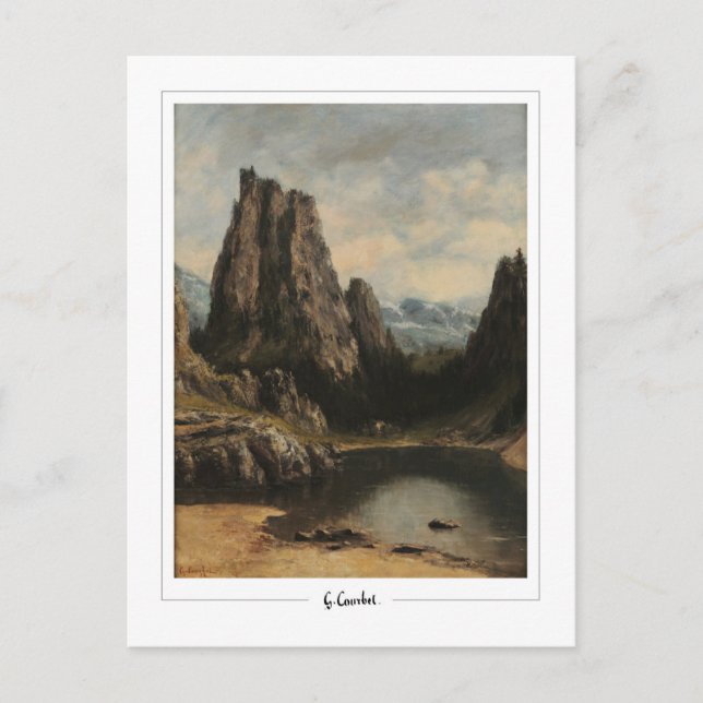 Gustave Courbet #220 - Fine Art Postkarte (Vorderseite)