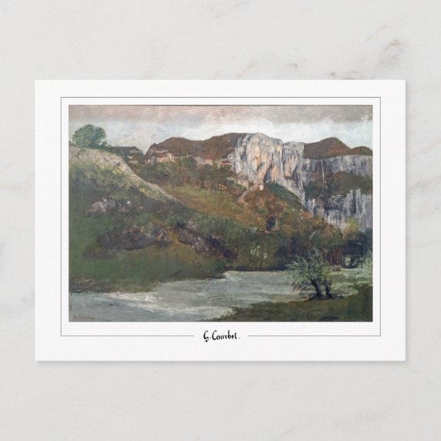 Gustave Courbet #487 - Fine Art Postkarte (Vorderseite)