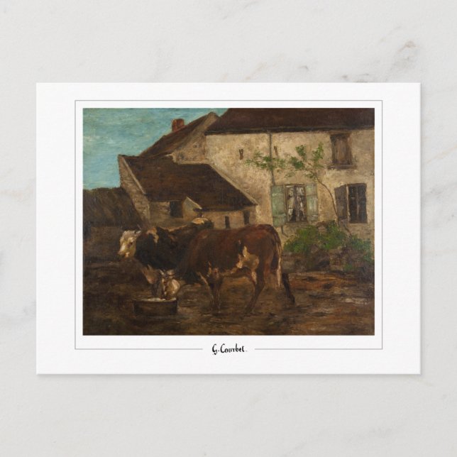 Gustave Courbet #789 - Fine Art Postkarte (Vorderseite)