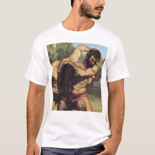 Gustave Courbet, die Ringkämpfer T-Shirt