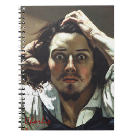 Gustave Courbet Le Désespéré _ Personalisiert Notizblock