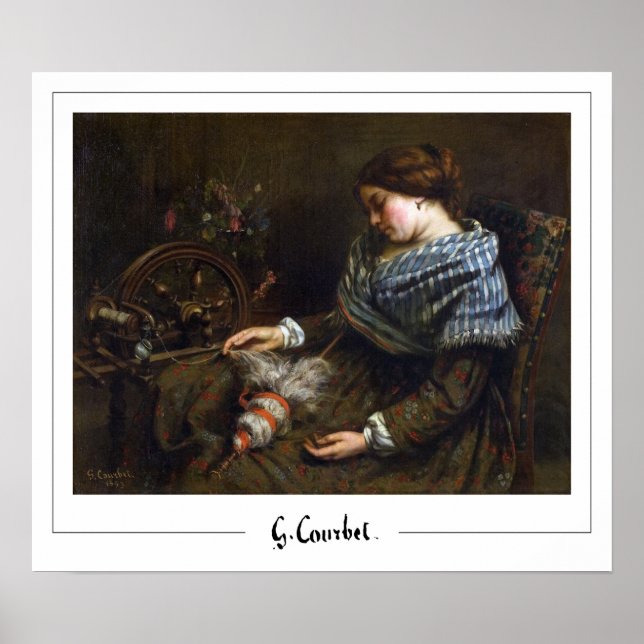 Gustave Courbet Zedign Affiche d'art #337-2 (Devant)