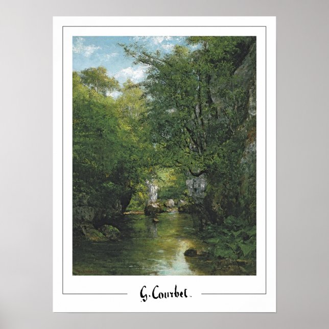 Gustave Courbet Zedign Art Poster #22 (Vorne)