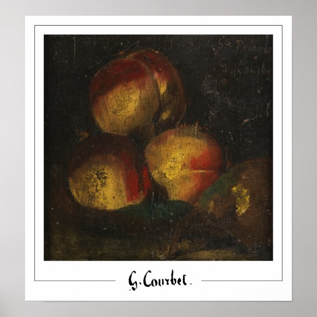 Gustave Courbet Zedign Art Poster #273-2 (Vorne)