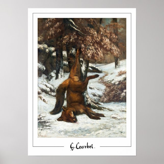 Gustave Courbet Zedign Art Poster #304-2 (Vorne)