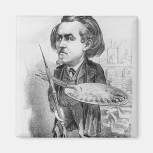 Gustave Dore (1832-83), Karikatur von 'Le Boulev Magnet