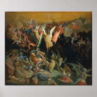 Gustave Dore Color Graving Rebellengel