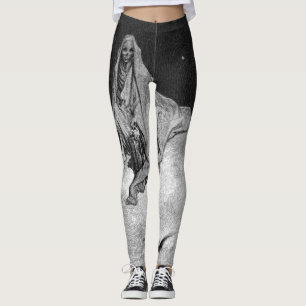 Gustave Dore - der Raven Leggings