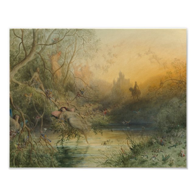Gustave Dore - Fairy Land Fotodruck (Vorne)
