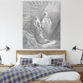 Gustave Doré - Lukas 10C Jesus im Hause von Marta Leinwanddruck