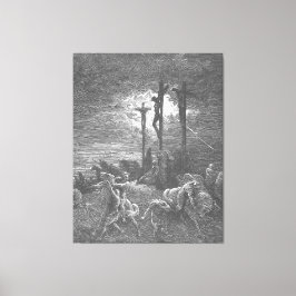 Gustave Doré - Luke 23C Darkness at the Crucifixio Leinwanddruck