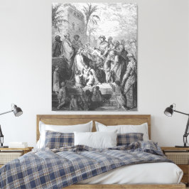 Gustave Doré - Markus 10 Jesus segnet die Kleinen Leinwanddruck