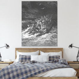 Gustave Doré - Markus 4 Jesus beruhigt den Sturm a Leinwanddruck