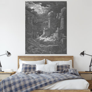 Gustave Doré - Offb 18 Babylon ist gefallen Leinwanddruck