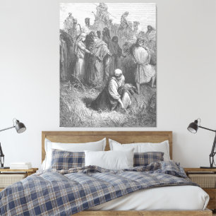 Gustave Doré - Rut und Boas Leinwanddruck