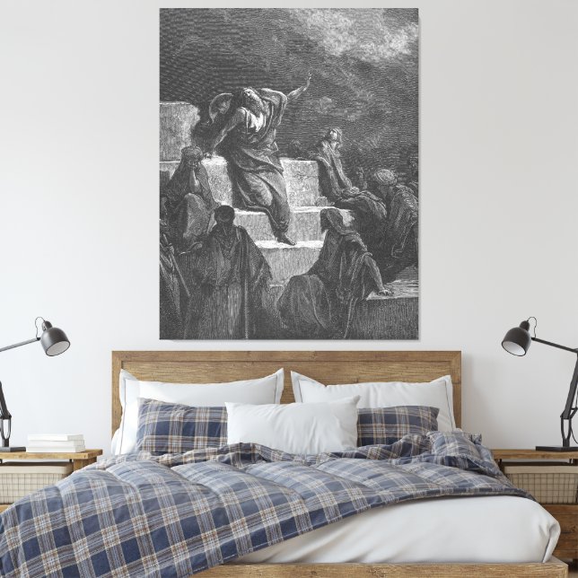 Gustave Doré - The Prophet Jeremiah Leinwanddruck (Insitu (Schlafzimmer))