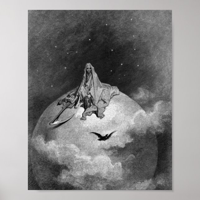 Gustave Dore - The Raven Poster (Vorne)
