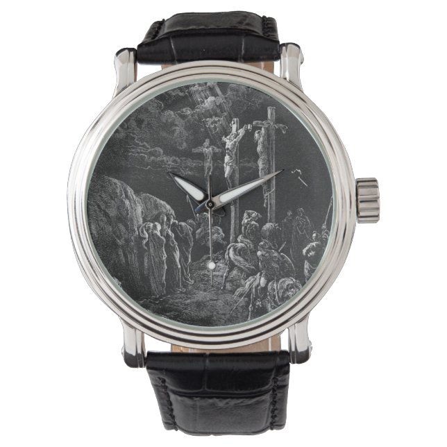 Gustave entdeckt die Crucifixe aus der La Grande B Armbanduhr (Vorderseite)