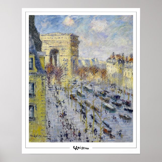 Gustave Loiseau Zedign Art Poster #104 (Vorne)