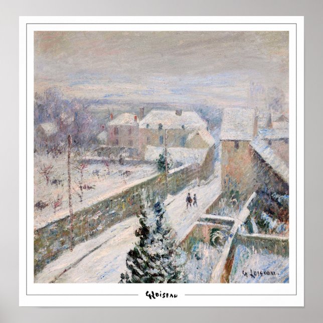 Gustave Loiseau Zedign Art Poster #133 (Vorne)
