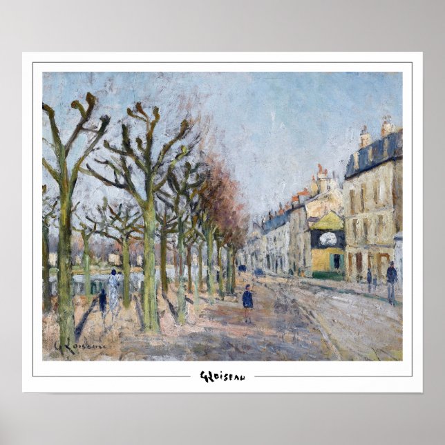 Gustave Loiseau Zedign Art Poster #143 (Vorne)