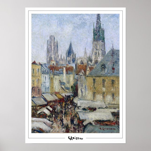 Gustave Loiseau Zedign Art Poster #274 (Vorne)